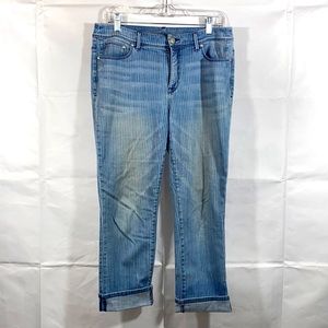 CHICO’S womens 0.5 crop jeans